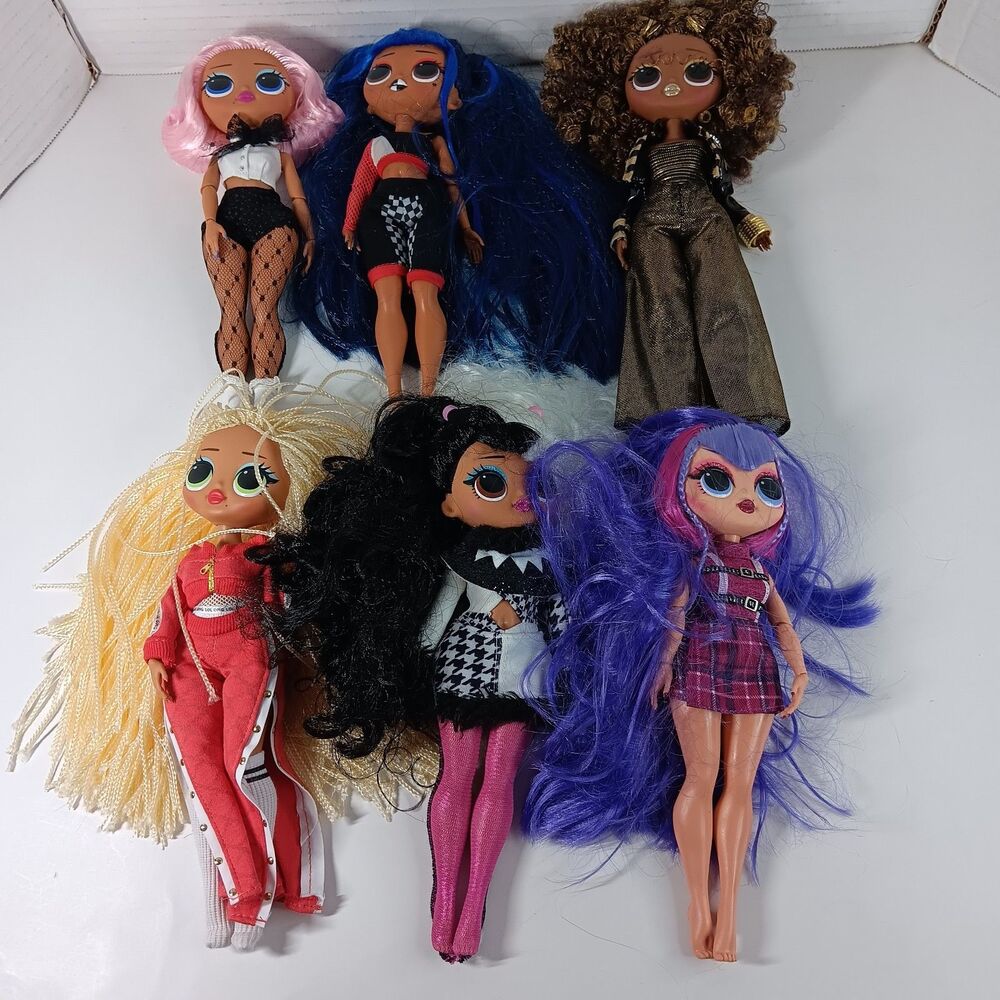 Lol OMG Doll Lot Royal Bee Swag Downtown BB Uptown Winter Disco Dollie Shadow